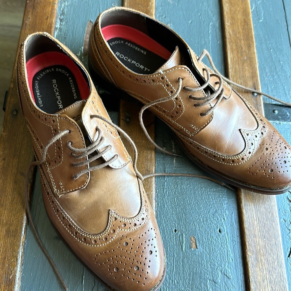 Rockport Trutech Lightweight Flexible Shock Absorbing Oxfords. - Picture 1 of 6